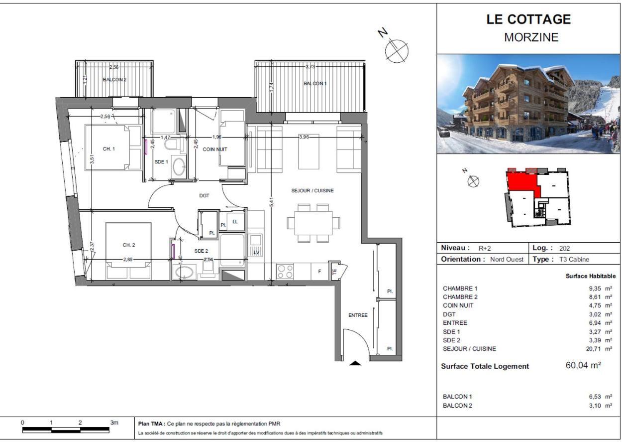 Carlina 203 Lejlighed Morzine Eksteriør billede
